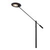 Lucide ANSELMO Stehlampe LED Schwarz, 1-flammig