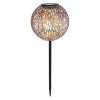 Globo Sun Solarleuchte LED Silber, 1-flammig