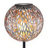 Globo Sun Solarleuchte LED Silber, 1-flammig