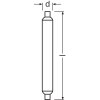 OSRAM LED Line S19 s 9 Watt 2700 Kelvin 830 Lumen