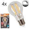 LED E27 4er Set 6 Watt 2700 Kelvin 806 Lumen