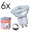 LED GU10 6er Set 3,4 Watt 3000 Kelvin 230 Lumen