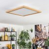 Tavlov Deckenpanel LED Holzoptik, 1-flammig