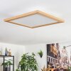 Tavlov Deckenpanel LED Holzoptik, 1-flammig