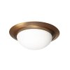 Steinhauer Ikaro Deckenleuchte LED Bronze, 1-flammig