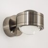 Indore Wandleuchte LED Nickel-Matt, 2-flammig