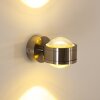 Indore Wandleuchte LED Nickel-Matt, 2-flammig