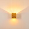 Noto Wandleuchte Gold, 1-flammig