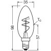 Osram LED E14 3,1 Watt 2700 Kelvin 300 Lumen