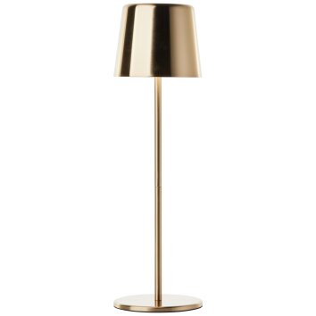 Brilliant Xaana Tischleuchte LED Gold, 1-flammig