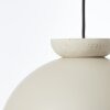 Brilliant Nalam Pendelleuchte Beige, 1-flammig