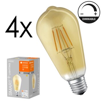 LED E27 4er Set 6 Watt 2400 Kelvin 680 Lumen