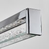 Ortan Pendelleuchte LED Silber, 4-flammig