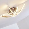 Aranu Deckenleuchte LED Nickel-Matt, 4-flammig