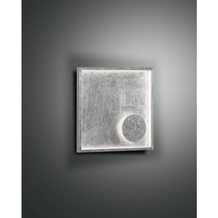 Fabas Luce Fano Wandleuchte LED Silber 342123324