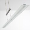 Ramsele Pendelleuchte LED Chrom, Nickel-Matt, 7-flammig