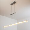 Ramsele Pendelleuchte LED Chrom, Nickel-Matt, 7-flammig